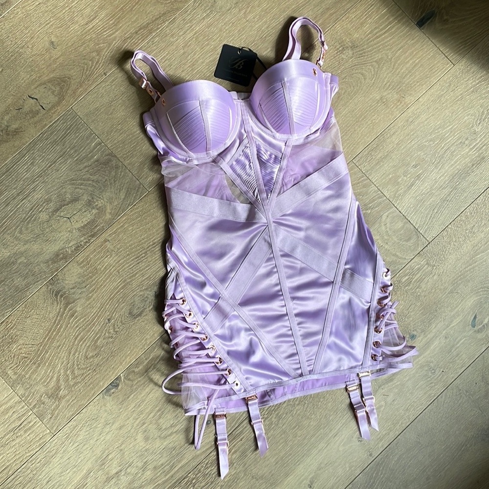 Honey Birdette Jerry Lilac Dress